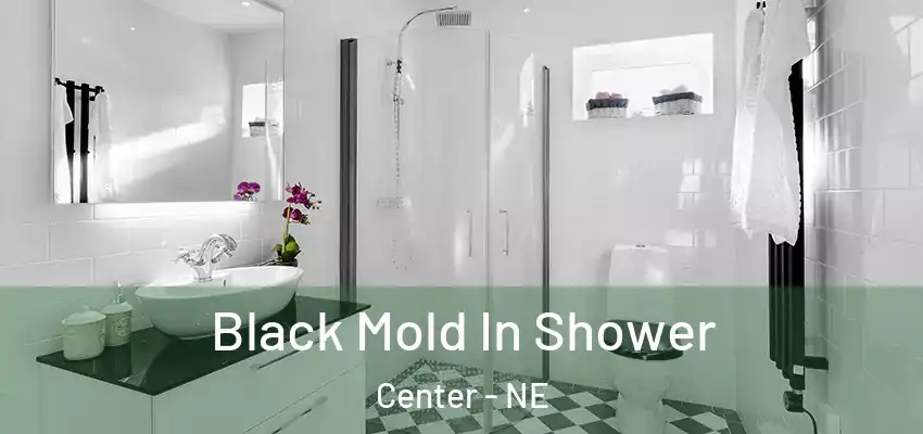 Black Mold In Shower Center - NE