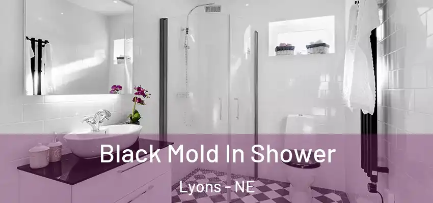  Black Mold In Shower Lyons - NE