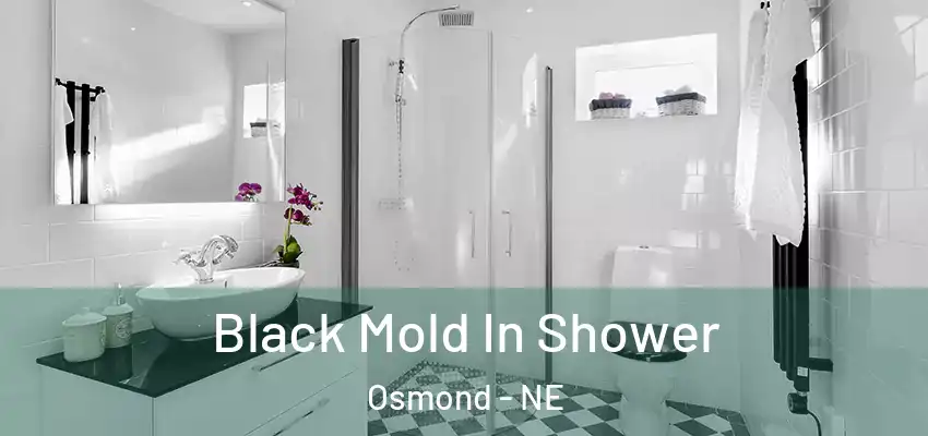  Black Mold In Shower Osmond - NE