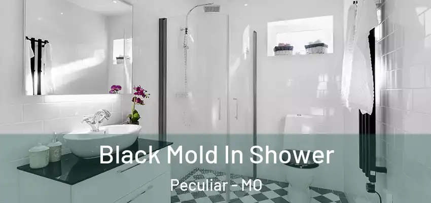 Black Mold In Shower Peculiar - MO