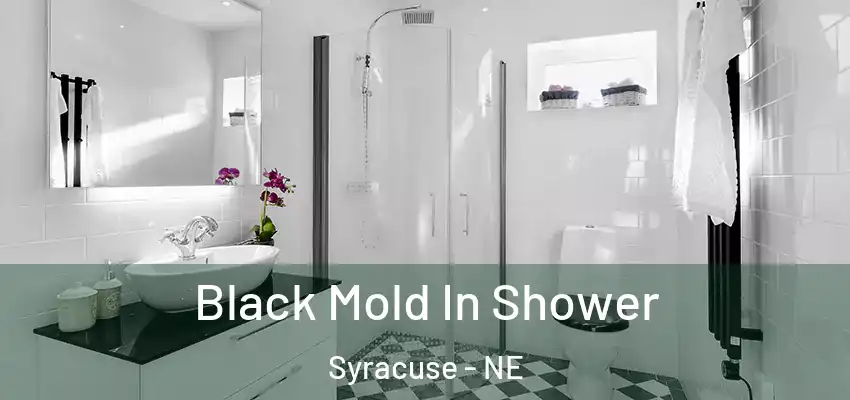  Black Mold In Shower Syracuse - NE